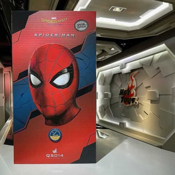 「新品・在庫」ホットトイズ QS014b 『スパイダーマン：ホームカミング』 　スパイダーマン 1/4 フィギュア Homecoming - Spider-Man hottoys