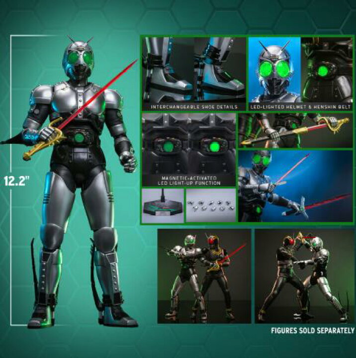 楽天市場】「新品・在庫」 ホットトイズ TMS159 『仮面ライダーBLACK 