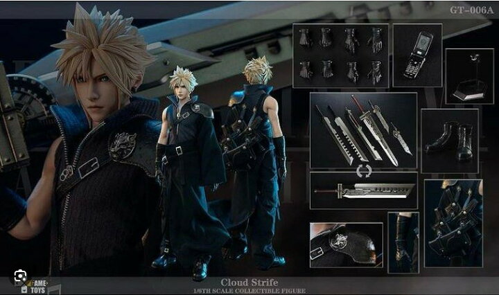 楽天市場】「新品・在庫」GAMETOYS GT-006A Cloud（通常版）1/6 
