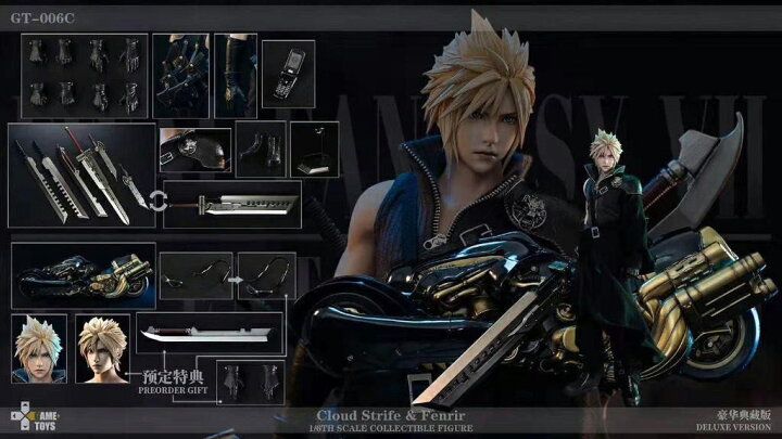 楽天市場】「新品・在庫」GAMETOYS GT-006C Cloud DX ver 1/6 