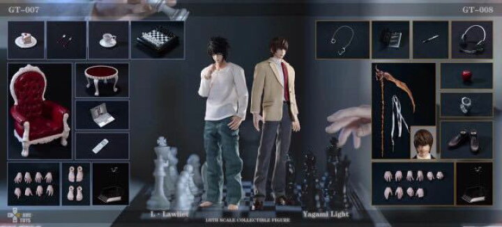 楽天市場】「新品・在庫」GAMETOYS GT-007 + 008 デスノート Death 