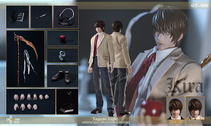 �u�V�i�E�݌ɁvGAMETOYS GT-008 �f�X�m�[�g Death note ���_ ��_�� ���ʑf�� �₪�� ���C�gyagami1/6�t�B�M���A