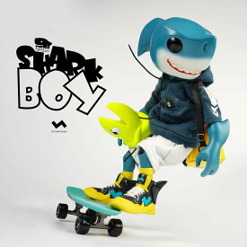 「新品・在庫」JT STUIDO 　1/8スケール　アクションフィギュア　『Shark Boy 8″ 2GO』 -シャークボーイ　シングル　MOMOKO　毛毛ニ　JTスタジオ