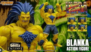 uViE݌ɁvStorm Collectibles ULTRA STREET FIGHTER II - BLANKA EgXg[gt@C^[II uJ (Ageless Greeks ver)  1/12tBMA