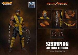 �V�i���J�� Storm Collectibles ���[�^���R���o�b�gMortal Kombat Scorpion SDCC 1/12�t�B�M���A