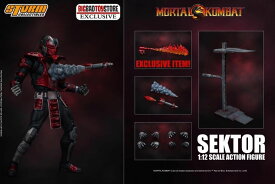 「新品・在庫」Storm Collectibles MORTAL KOMBAT 1/12 SCALE ACTION FIGURE Sektor モータルコンバット アクションフィギュア セクター BBT ver 1/12 フィギュア