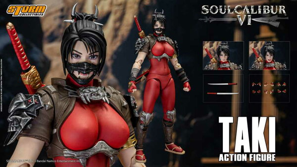 「新品・在庫」 Storm Collectibles SOULCALIBUR VI - TAKI 多喜 1/12 フィギュア