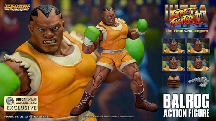 楽天市場】「新品・在庫」Storm Collectibles Street Fighters BALROG 