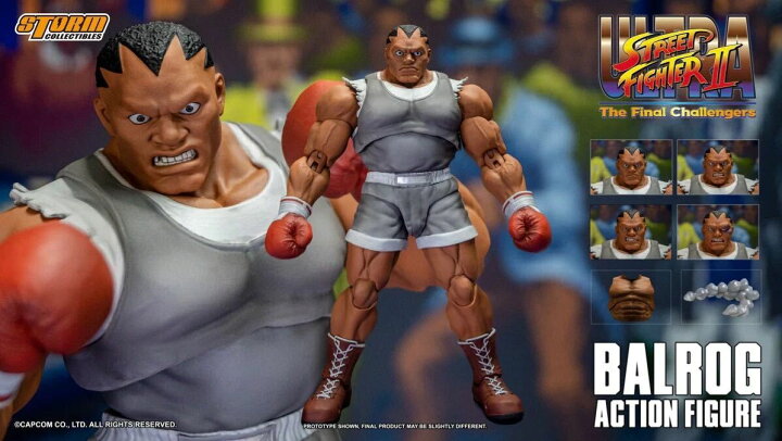 楽天市場】「新品・在庫」Storm Collectibles Street Fighters BALROG 