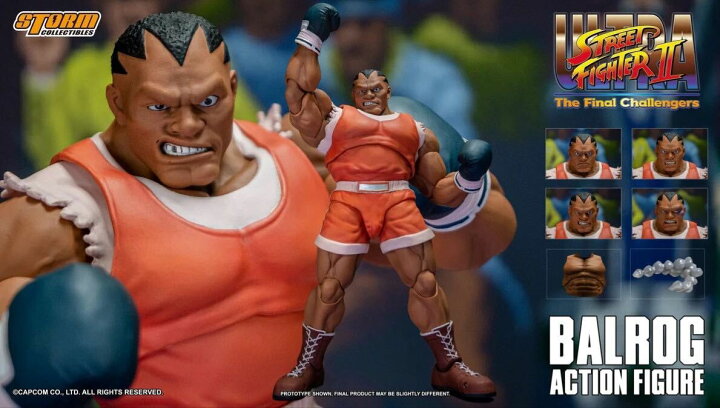 楽天市場】「新品・在庫」Storm Collectibles Street Fighters BALROG 