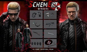 uViE݌Ɂv PRESENT TOYS PT-SP84@oCInU[h Ao[gEEFXJ[ resident evil Albert Wesker 1/6 tBMA