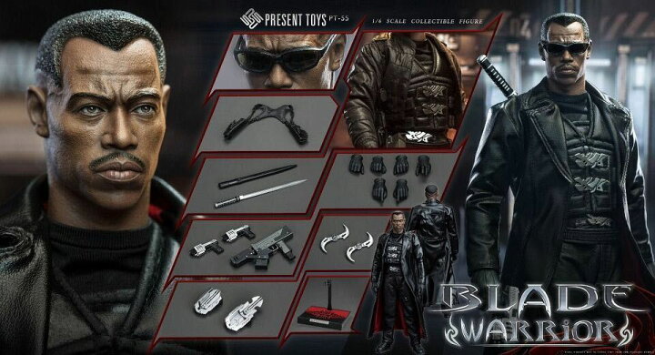 楽天市場】「新品・在庫」 PRESENT TOYS PT-SP55 Blade ブレイド 1/6 