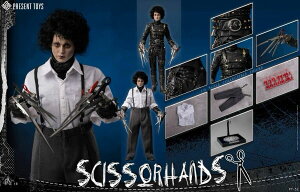uViE݌ɁvPRESENT TOYS PT-sp52 VU[nY Gh[h Edward Scissorhands 1/6 tBMA Aуwbht