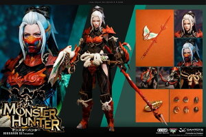 �u�V�i�E�݌ɁvNAUTS x DAMTOYS DMS041 �����X�^�[�n���^�[ 1/6 �K�������i�I�h�K�����h��j Odogaron Set Monster Hunter Capcom Switch2