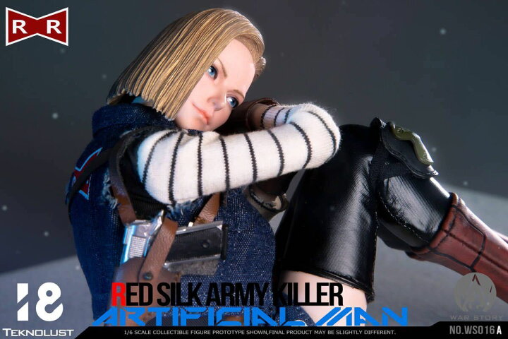 楽天市場】「新品・在庫」WAR STORY WS016A cyber RR 1/6 人造人間18号 