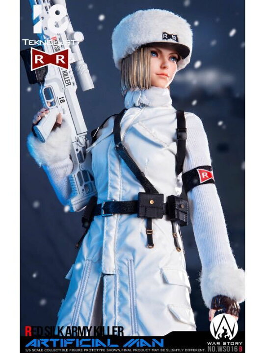 楽天市場】「新品・在庫」WAR STORY WS016B cyber RR 1/6 人造人間18号 