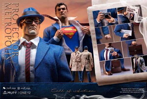uViE݌ɁvMUFFTOYS MF05 X[p[} 1/12 tBMA DC R~bN DC Comics Superman Clark Kent N[NEPg