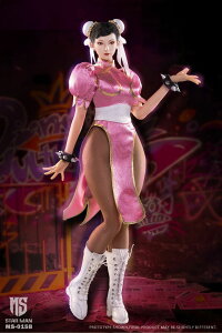 u\vSTAR MAN MS-0015B Chun li Street Fighter t (sN) pink Xg[gt@C^[ZERO ` [ RXv 1/6 tBMA