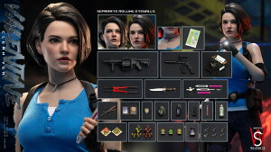 �u�V�i�E�݌ɁvSWTOYS FS072 resident evil�W���E�o�����^�C�� 2.0 Jill Valentine 1/6�o�C�I�n�U�[�h BIOHAZARD 1/6 �t�B�M���A