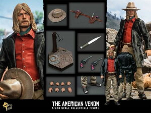 �u�V�i�E�݌ɁvMTTOYS MTT014 American Venom �}�J���� Macaron ���b�h�E�f�b�h�E���f���v�V���� 2 Red Dead Redemption 1/6 �t�B�M���A