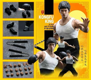 uViE݌ɁvNWtoys NT-02 Kongfu king Bruce Lee u[XE[ 1/12 tBMASVY@RhS@O[Ez[lbg