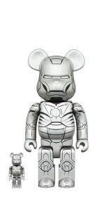 uViE݌ɁvfBRgC Medicom@BE@RBRICK@xAubN@ACA} }[N2 Bearbrick IRON MAN MARK 2 100% & 400% Set