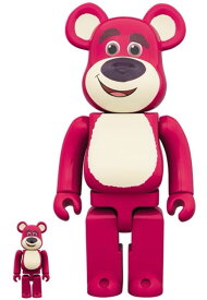 「新品・在庫」メディコムトイ Medicom　BE@RBRICK ベアブリック トイストーリー ロッツォ ・ハグ・ベア 100% & 400% TOY STORY Lotso