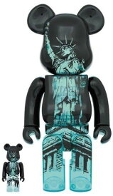 「新品・在庫」メディコムトイ Medicom BE@RBRICKベアブリック STATUE OF LIBERTY bearbrick 400%+100%