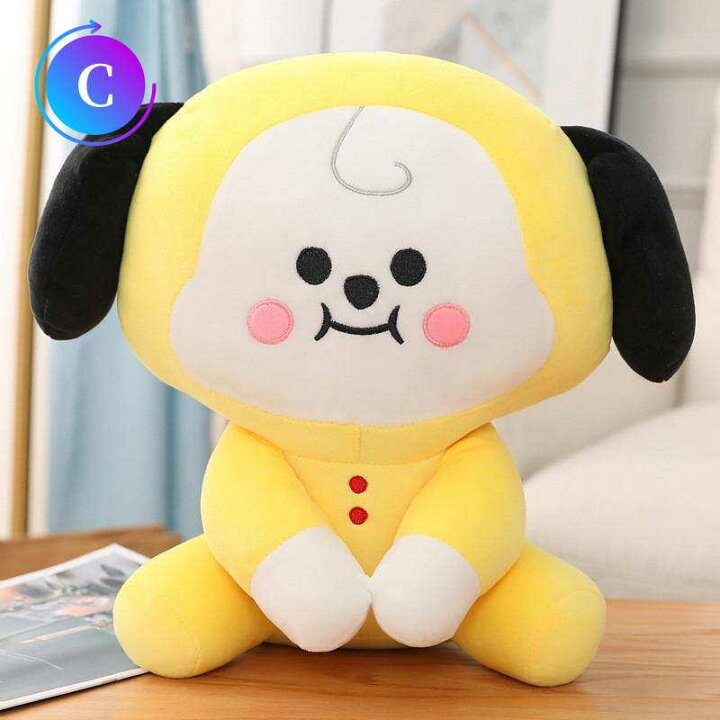 楽天市場】BT21グッズ 45cm ぬいぐるみ BTS 大きい ふわふわ 芸能人 韓 