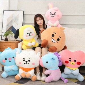 BT21グッズ ぬいぐるみ BTS 大きい ふわふわ 芸能人 韓流 かわいい 萌えグッズ 応援 グッズ 誕生日 プレゼント ギフト 25cm