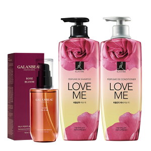 1+1+1[Elastine] 3{ Zbg / pt[wALovemeVv[&X+[Galanbeau] Kr[ VNpt[wAIC (Rose bloom ) 100ml