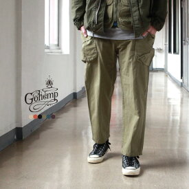 ゴーヘンプ GO HEMP gohemp ボトムス パンツ HEMP UTILITY PANTS / H/C WEATHER