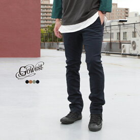 GOWEST go west ゴーウエスト ボトムス パンツ CLIMBING TROUSERS / Uneven Yarn Back Satin Stretch