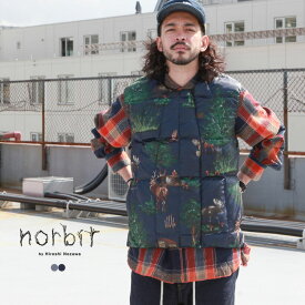 ノービット norbit アウター ダウンベスト Ventilation Side Slit Inner Down Vest