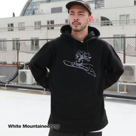 ホワイトマウンテニアリング White Mountaineering スウェットパーカー WM / DISNEY HOODIE