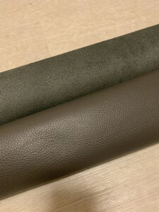 ダークグレー 226ds クロム革 牛革 イタリア レザー シボ型押し はぎれ 一枚革 レザークラフト 革 皮 本革 diy 生地 材料