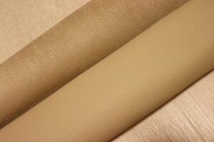 ベージュ 252ds クロム革 牛革 イタリア レザー 弱シュリンク加工 はぎれ 一枚革 レザークラフト 革 皮 本革 diy 生地 材料