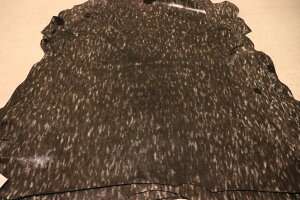 ブラック 31ds クロム革 ヤギ革 国産 レザー ムラ染加工 はぎれ 一枚革 レザークラフト 革 皮 本革 diy 生地 材料