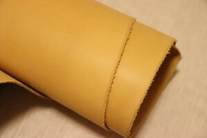 イエローキャメル 211ds ヌメ革 牛革 バングラデシュ レザー 素上げ はぎれ 一枚革 レザークラフト 革 皮 本革 diy 生地 材料