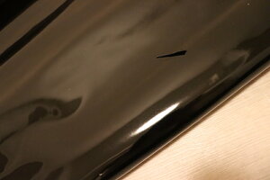 ダークブラウン 126ds クロム革 牛革 イタリア レザー エナメル はぎれ 一枚革 レザークラフト 革 皮 本革 diy 生地 材料