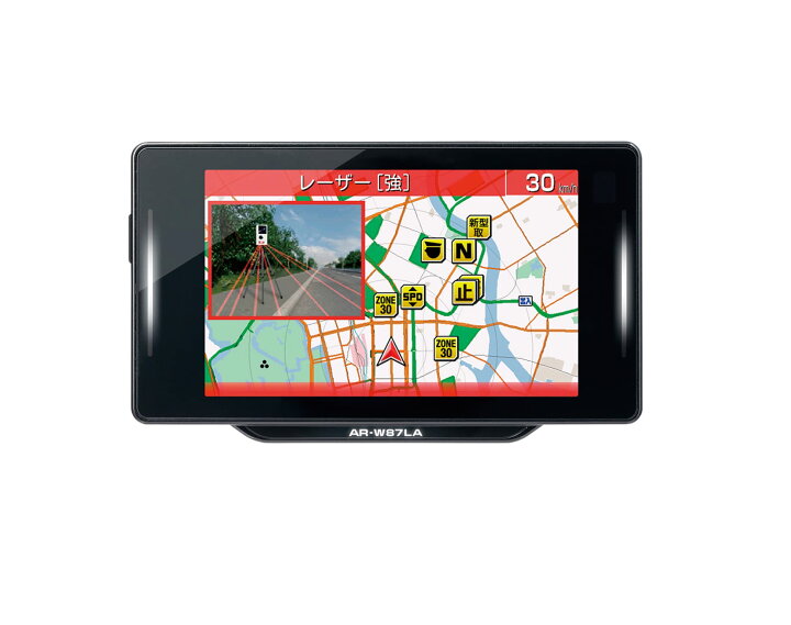 楽天市場】AR-W87LA セルスター レーザー光対応&GPSレーダー探知機 