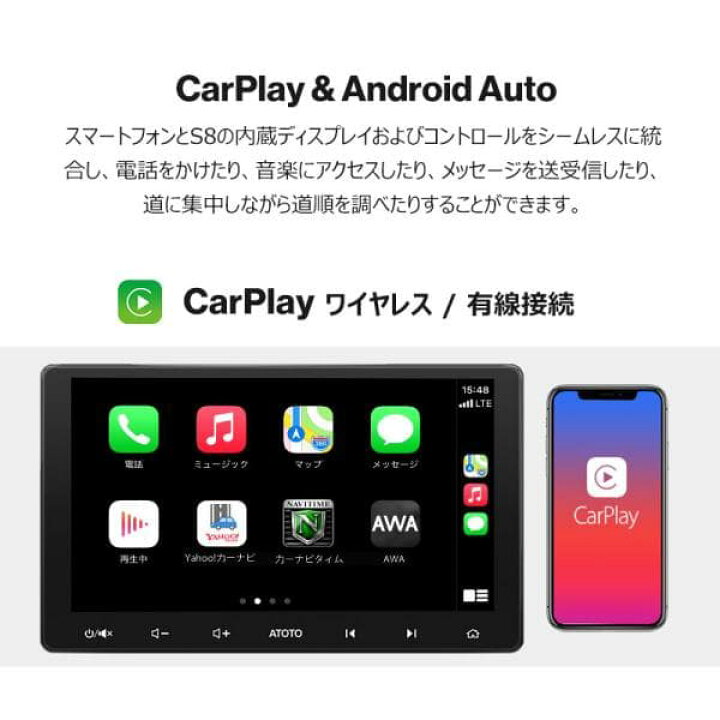 楽天市場】ATOTO S8U2118PR 10.1インチ 取付キット・オプション同梱 
