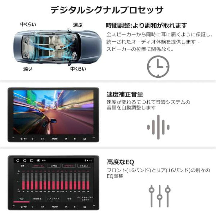 楽天市場】ATOTO S8G2094MS 9インチ ChatGPT搭載 取付キット 