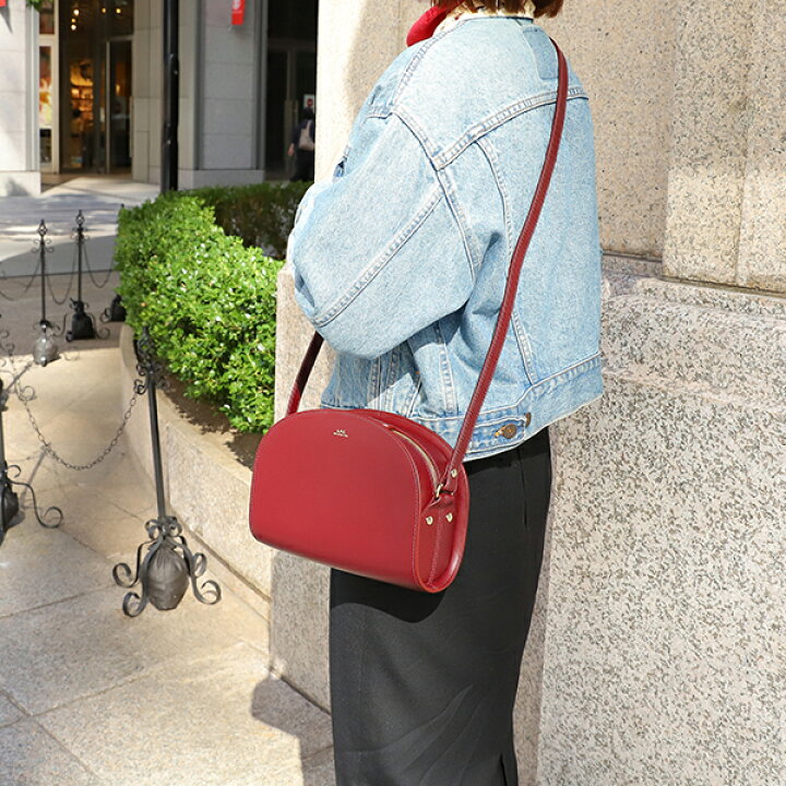 楽天市場】アーペーセー ショルダーバッグ A.P.C. サック デミ ルネ  