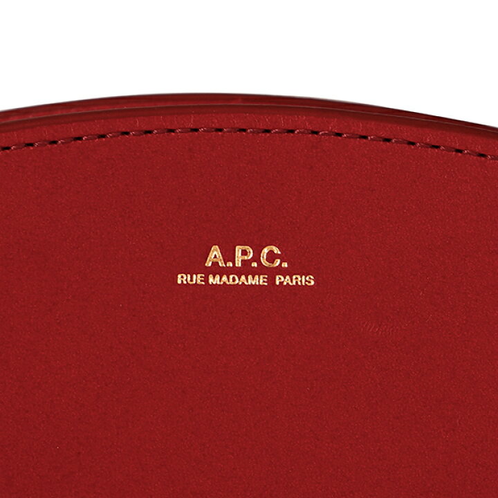 楽天市場】アーペーセー ショルダーバッグ A.P.C. サック デミ ルネ  