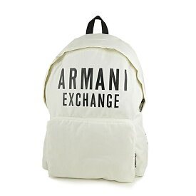 【P10倍4/25限定さらに最大5000円クーポン対象】アルマーニ リュックサック ARMANI アルマーニエクスチェンジ 952199 9A124 00010 メンズ ホワイト 白