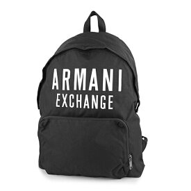 【P10倍4/25限定さらに最大5000円クーポン対象】アルマーニ リュックサック ARMANI アルマーニエクスチェンジ 952199 9A124 00020 メンズ ブラック 黒