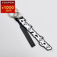 バレンシアガ キーホルダー BALENCIAGA バイカー 639106 JEW6Y 1090 ユニセックス ブラック 黒【1万円以…