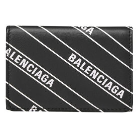 【P5倍4/25限定さらに最大5000円クーポン対象】バレンシアガ 3つ折り財布 BALENCIAGA エブリデイ 551974 0HIO7 1090 ユニセックス ブラック 黒