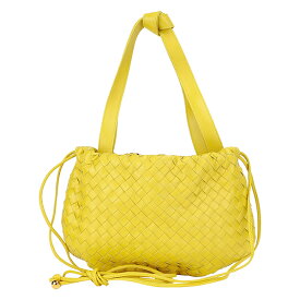 【10%OFF★楽天スーパーSALE対象】ボッテガヴェネタ ハンドバッグ BOTTEGA VENETA イントレチャート SMALL THE BULB HANDBAG 651811 V08Z1 7130 レディース イエロー 黄